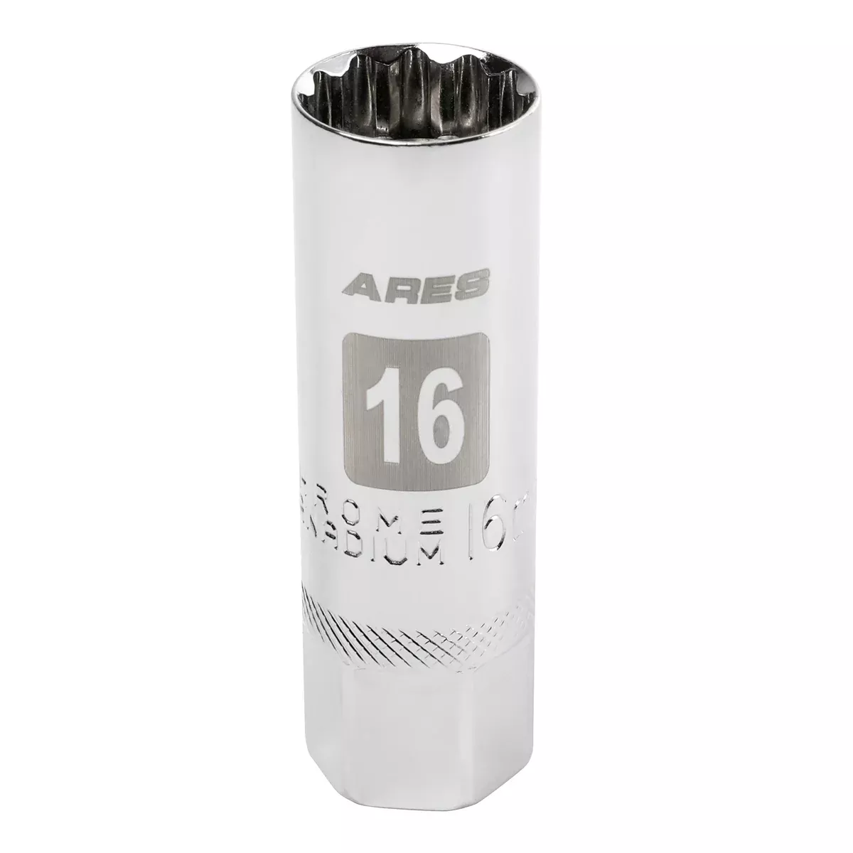 ARES 11018 - 16mm 3/8-inch Drive Thin Wall Magnetic Spark Plug Socket