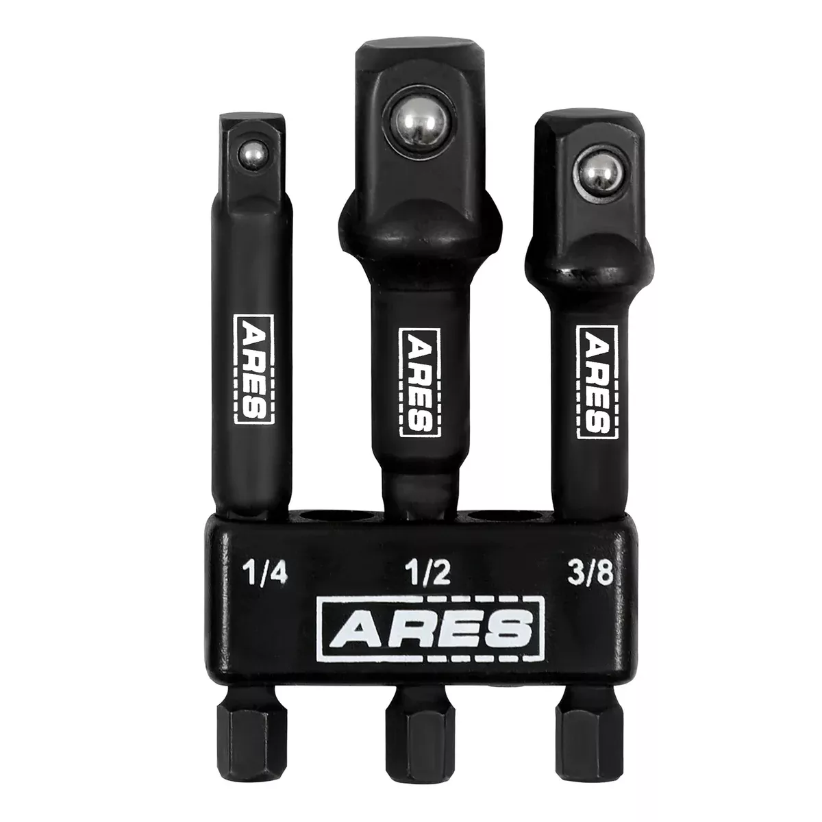 ARES 22022 - 3-Inch Impact Grade Socket Adapter Set