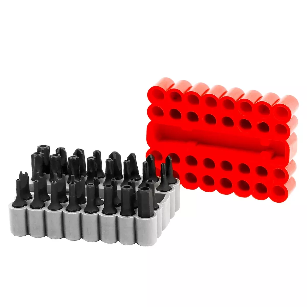 ARES 31009 - 33-Piece S2 Steel Security Bit Set with Magnetic Extension Bit Holder