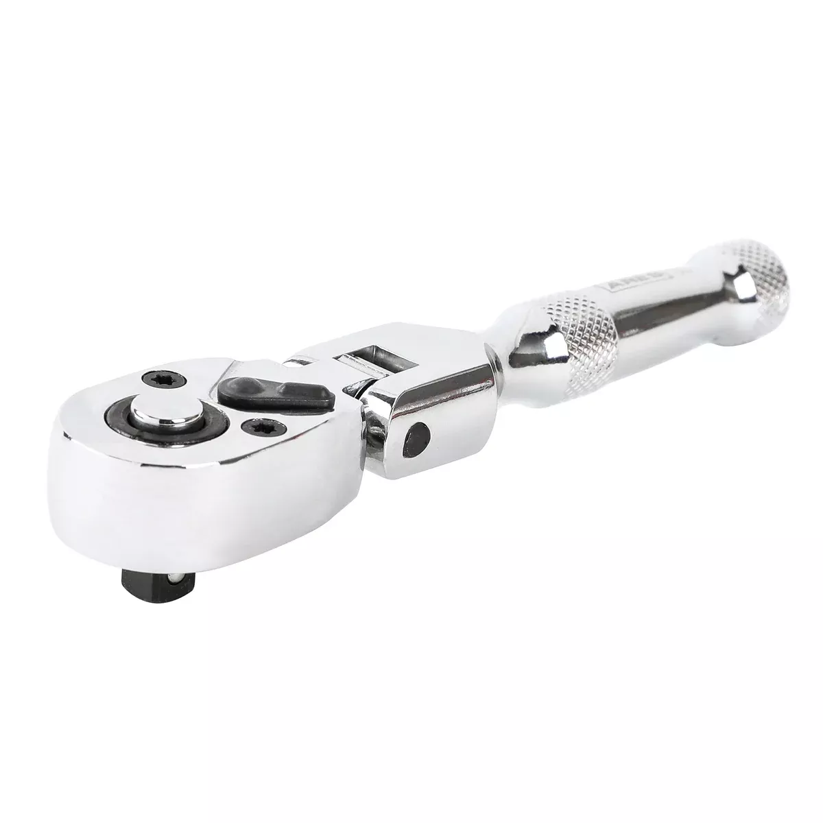 ARES 42043 - Flex Head Stubby Ratchet - 1/4-Inch Drive 72-Tooth