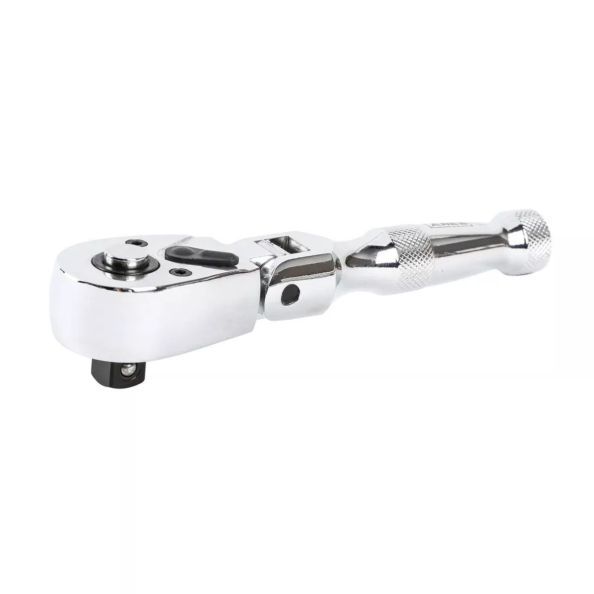ARES 42044 - Flex Head Stubby Ratchet - 3/8-Inch Drive 72-Tooth