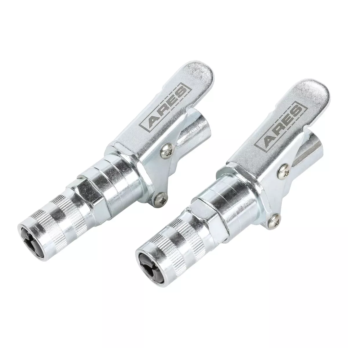 ARES 54022 - 2-Piece Quick Lock & Release Grease Gun Couplers
