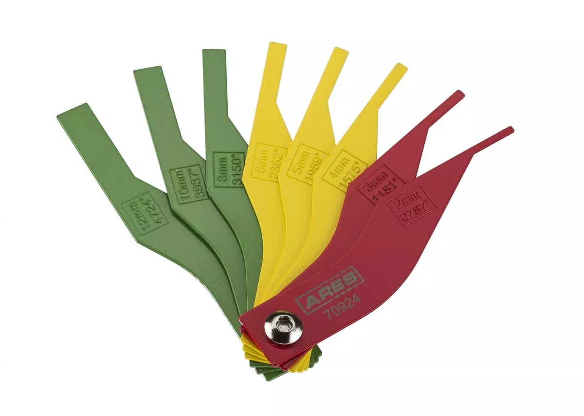 ARES 70924 - 8-Piece Brake Gauge Tool Set