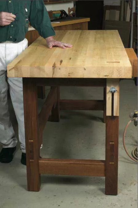 Arts & Crafts Workbench Downloadable Plan