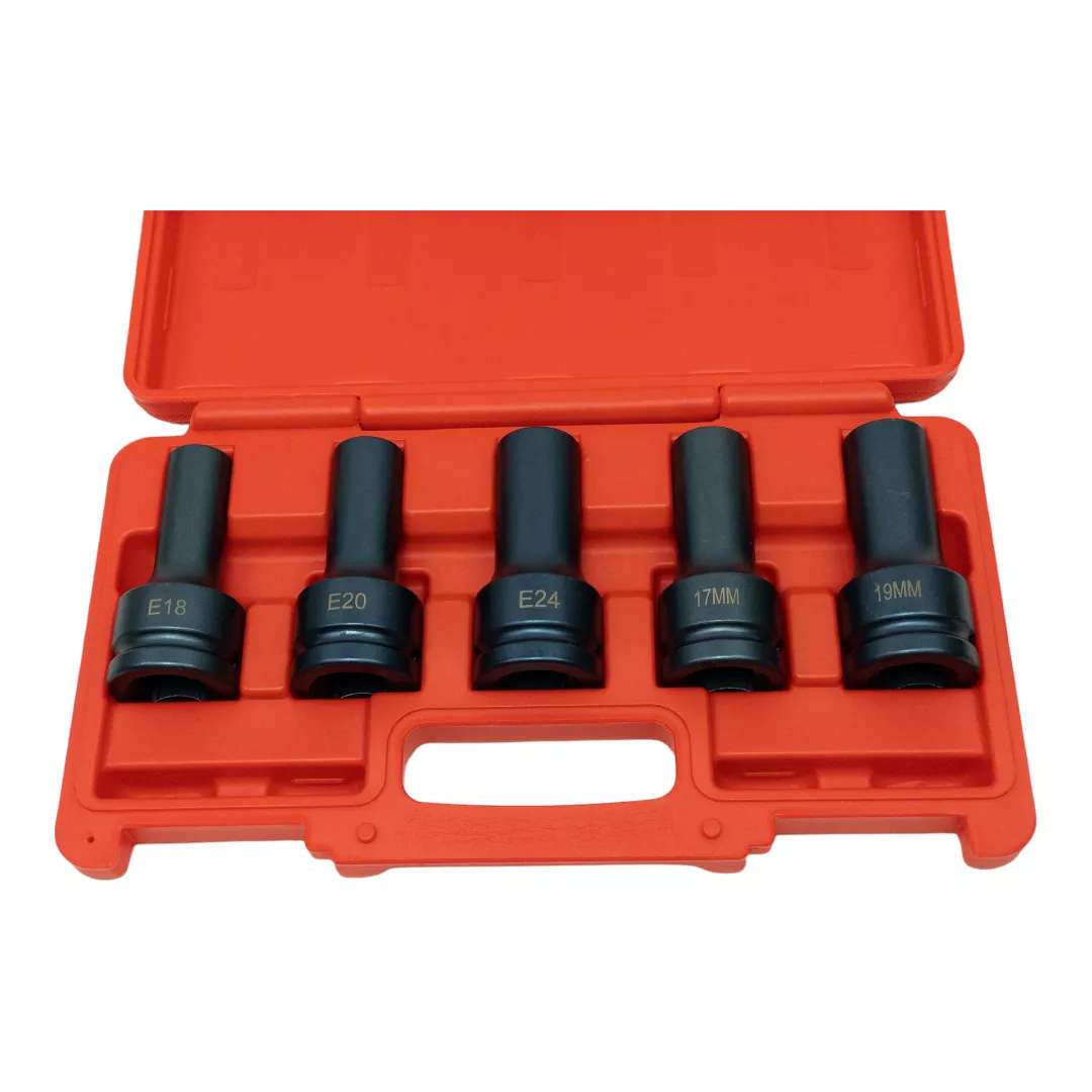 ATC B2132 3/4" drive 12 Point Thin Wall Head Bolt Impact Socket Set STAR-E