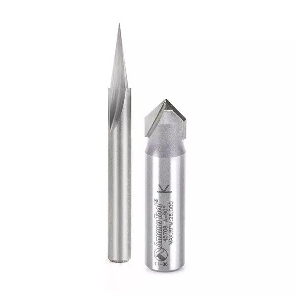 Axiom ABS305 2-Piece CNC Signmaking Bit Set by Amana Tool