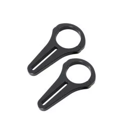 BG Racing 1.75" Mirror Brackets Only (Pair) with Packers Suits 1.5" / 1.75"