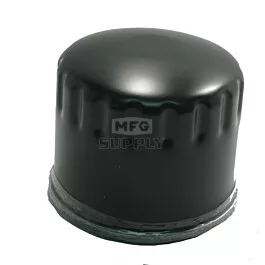 Black Spin-on Oil Filter for Bombardier/Can-AM ATVs.