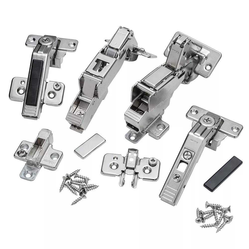 Blum 170° Pie Corner Hinge Kit, Frameless, Inset