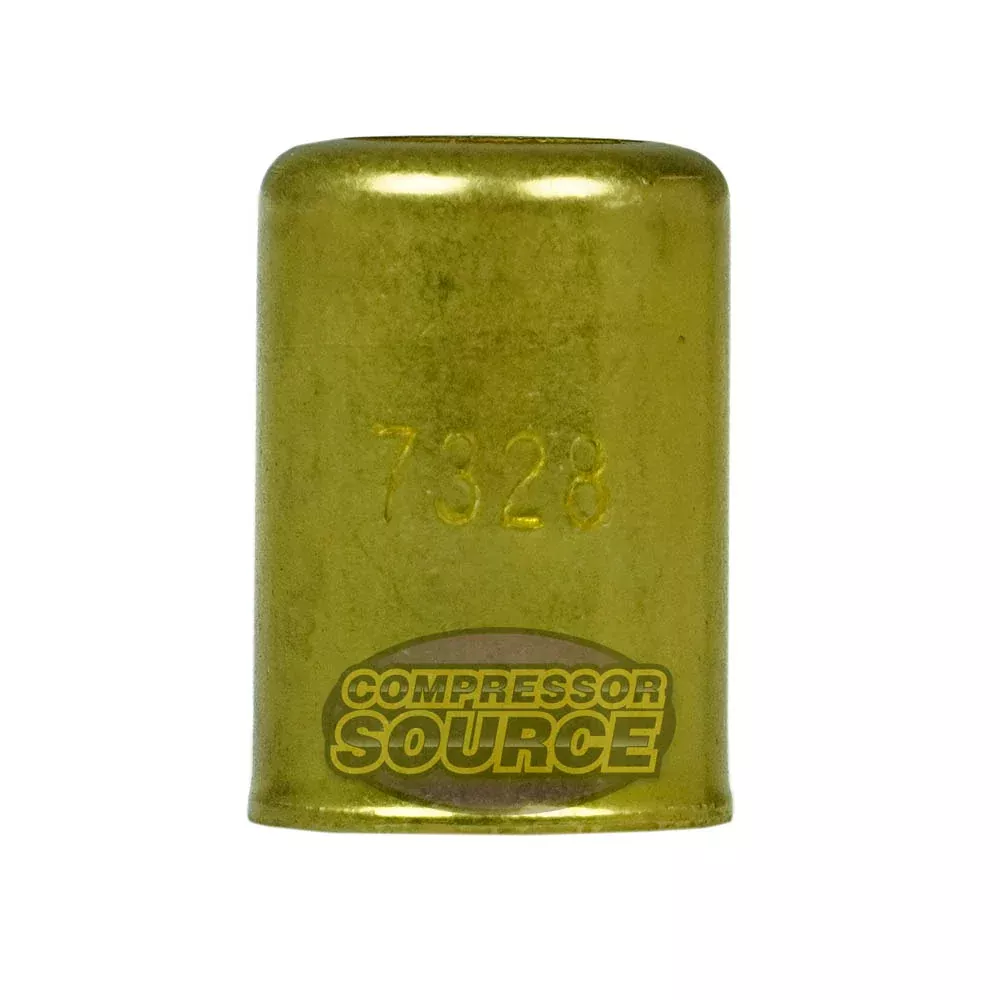 Brass Ferrule 11/16" Outer Diameter 7/16" Inner Diameter Smooth Crimp