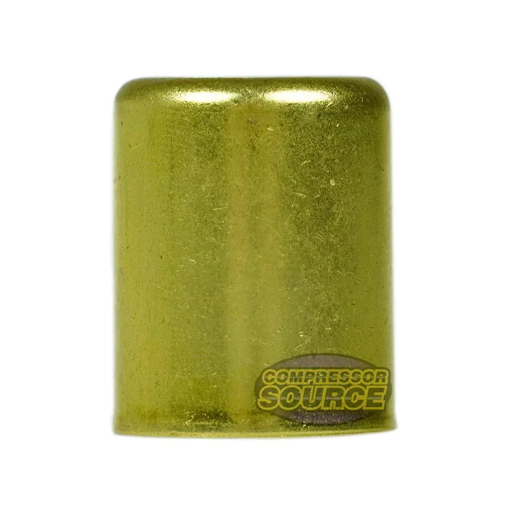 Brass Ferrule 13/16" Outer Diameter 5/8" Inner Diameter Smooth Crimp 3
