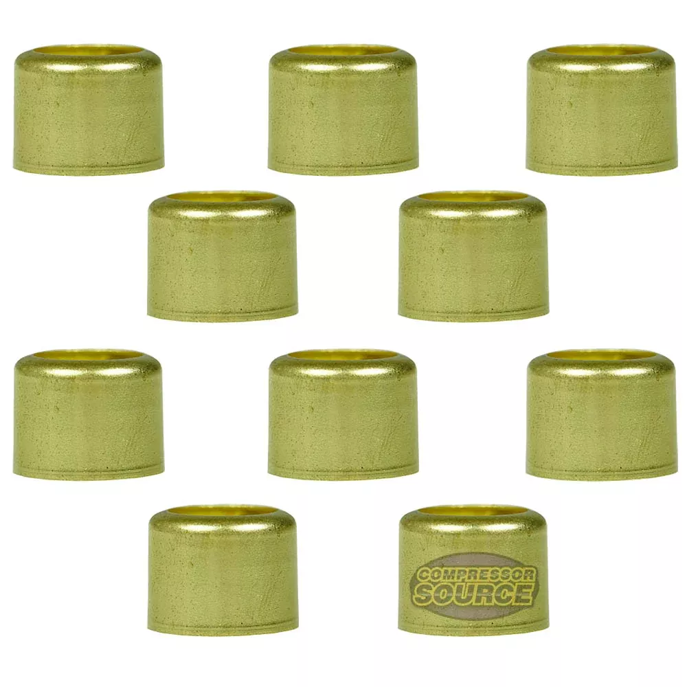 Brass Ferrule 3/4" Outer Diameter 1/2" Inner Diameter Smooth Crimp 10-