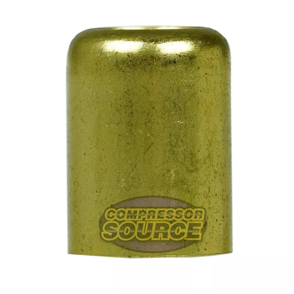 Brass Ferrule 3/4" Outer Diameter 1/2" Inner Diameter Smooth Crimp Des