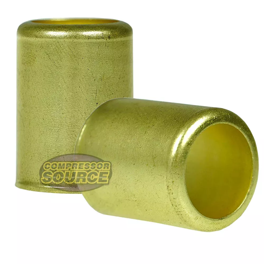 Brass Ferrule 7/8" Outer Diameter 5/8" Inner Diameter Smooth Crimp 2-P