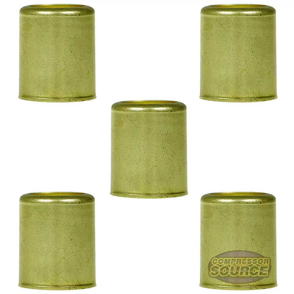 Brass Ferrule 7/8" Outer Diameter 5/8" Inner Diameter Smooth Crimp 5-P