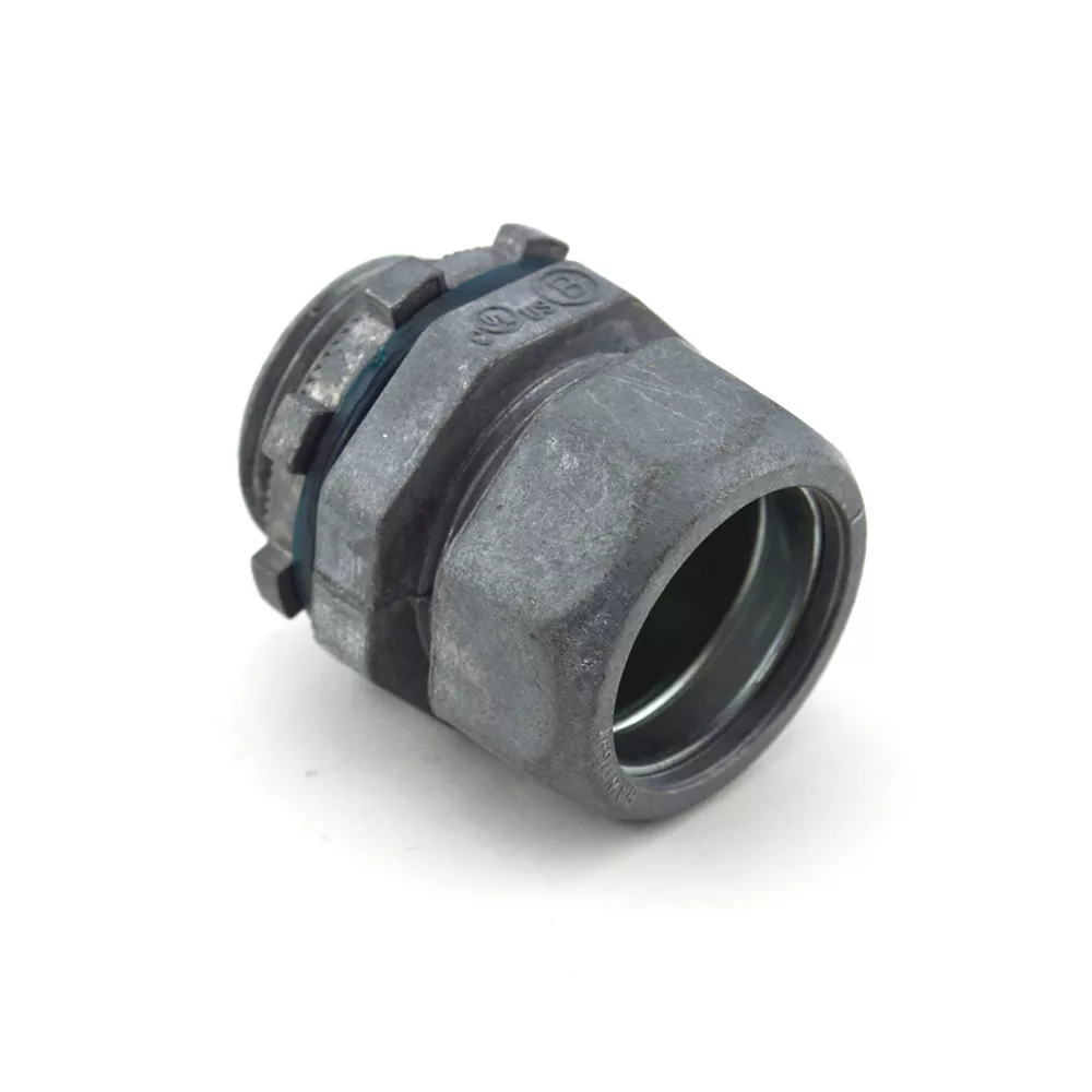 Bridgeport 251-RT2 3/4" Raintight Compression Connector, Zinc Die Cast
