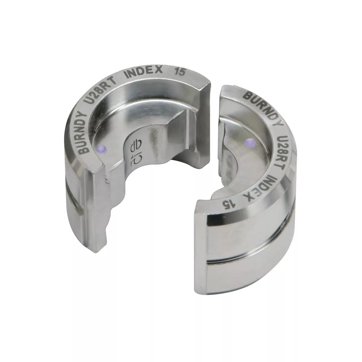 Burndy U169 Stainless Steel U Die, Index 169