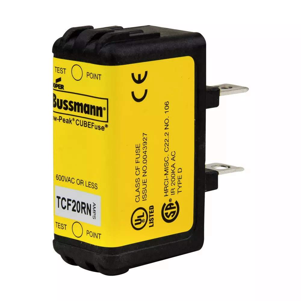 BUSS TCF6RN TIME DELAY CUBEFUSE 6A