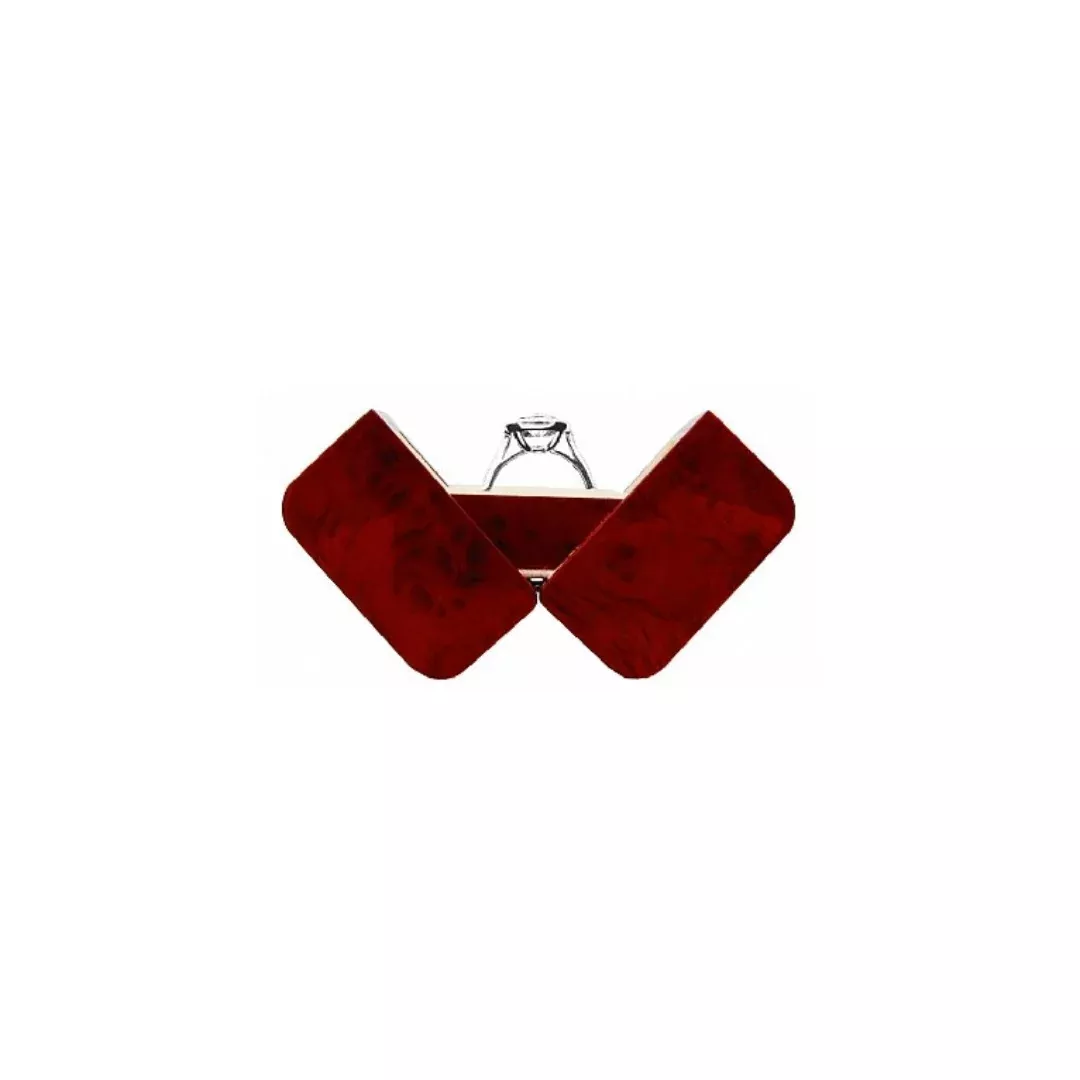 Butterfly Single Ring Wooden Box
