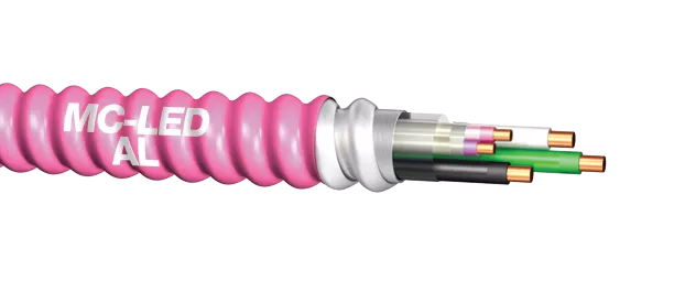 CABLE 12/2 LUMINARY SOL MC-LITE 1000' SPOOL BK,WH,GRN W/16/2 PU,PK CONTROL WIRE AL04-60-L00 18BF-60-500 785210821050
