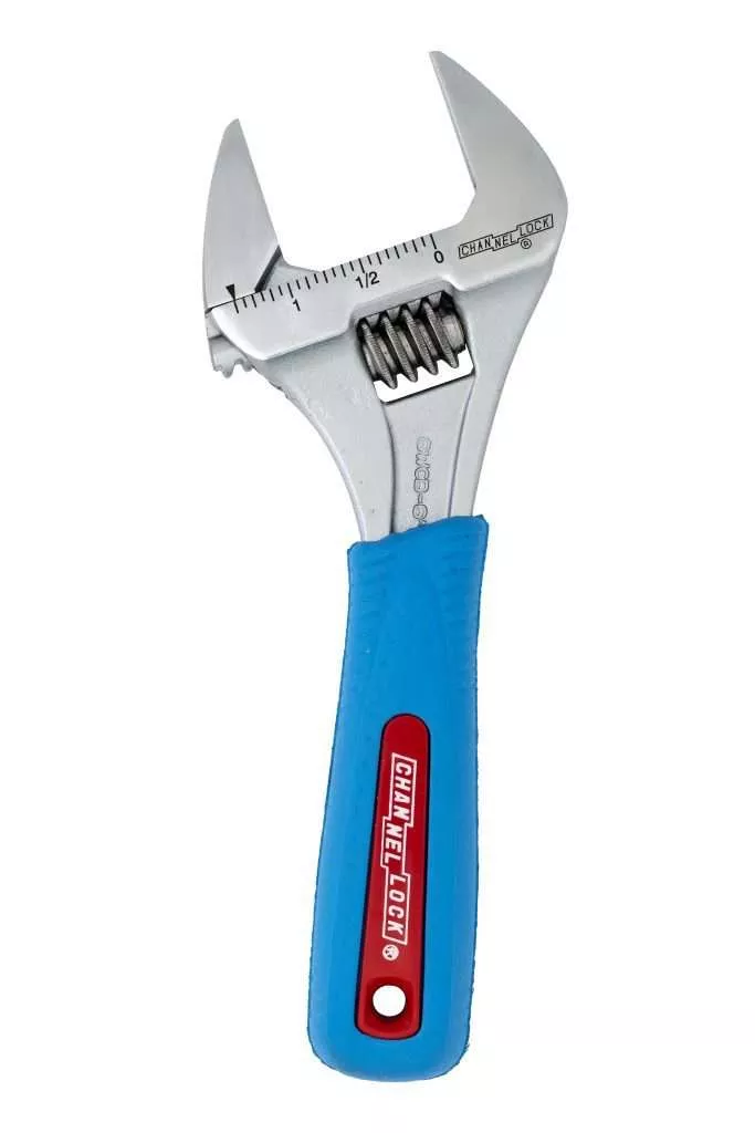Channellock 6WCB 6-Inch CODE BLUE WIDEAZZ Adjustable Wrench
