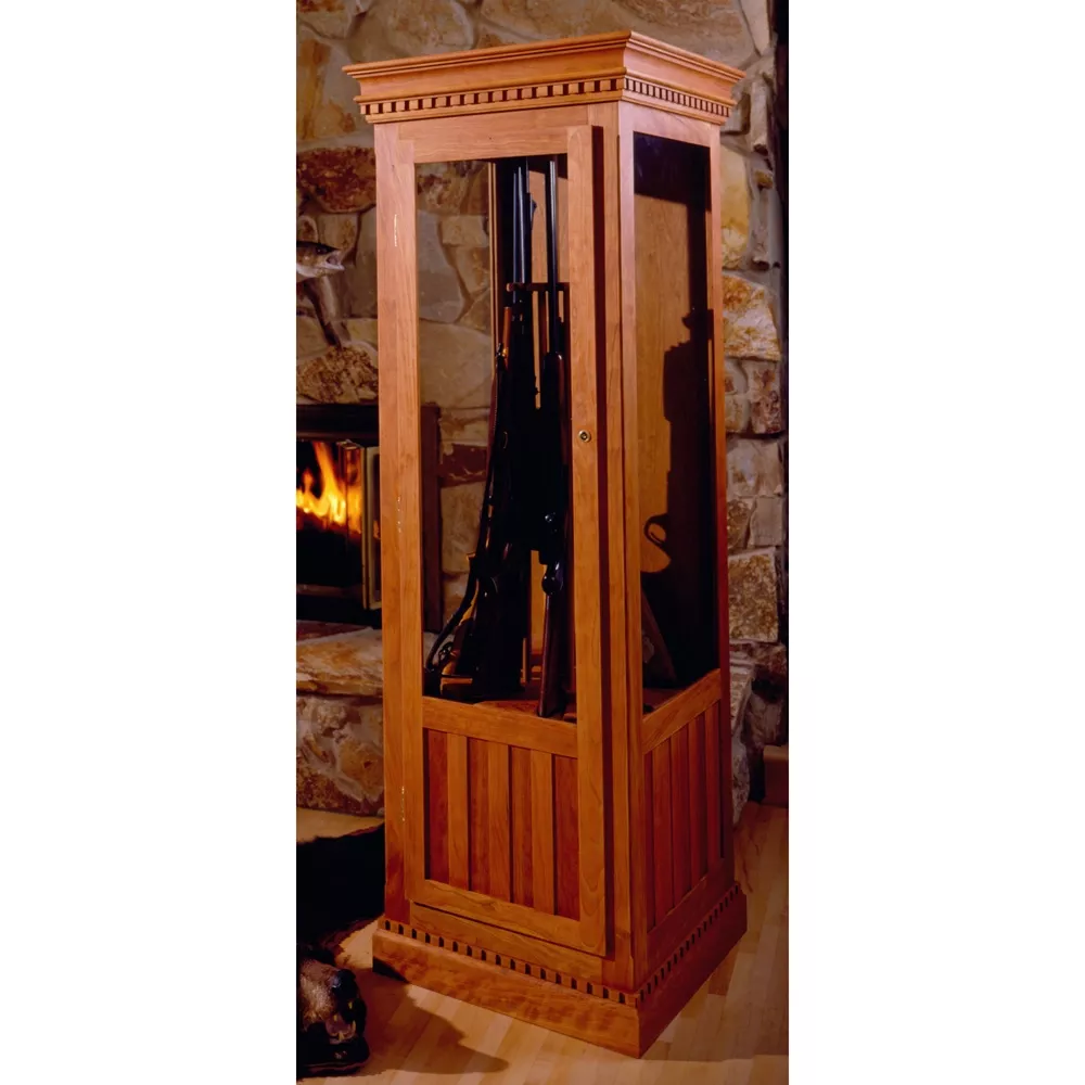 Cherry Gun Cabinet Plan
