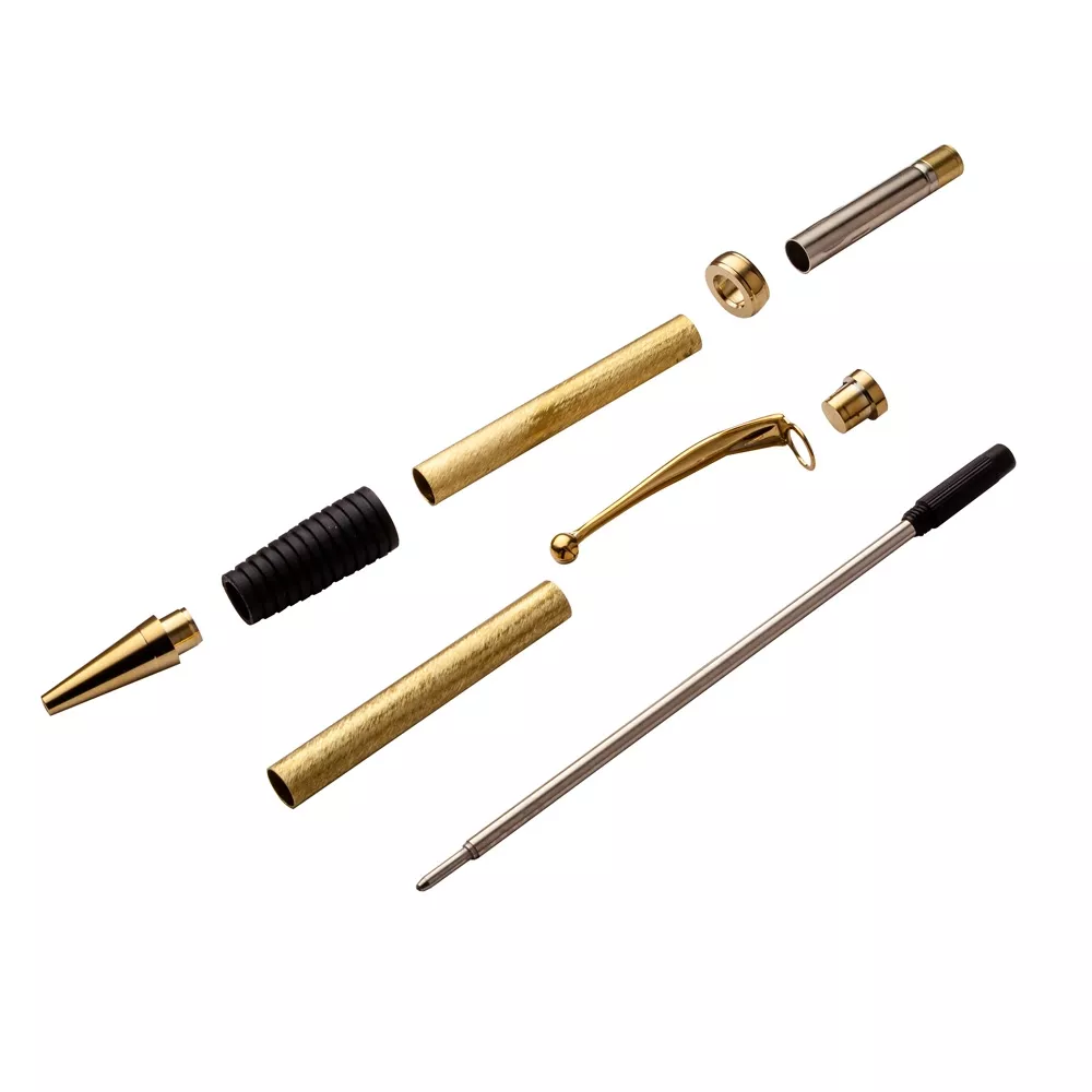 Comfort Twist Pen Hardware Kit, Gold Titanium Nitride