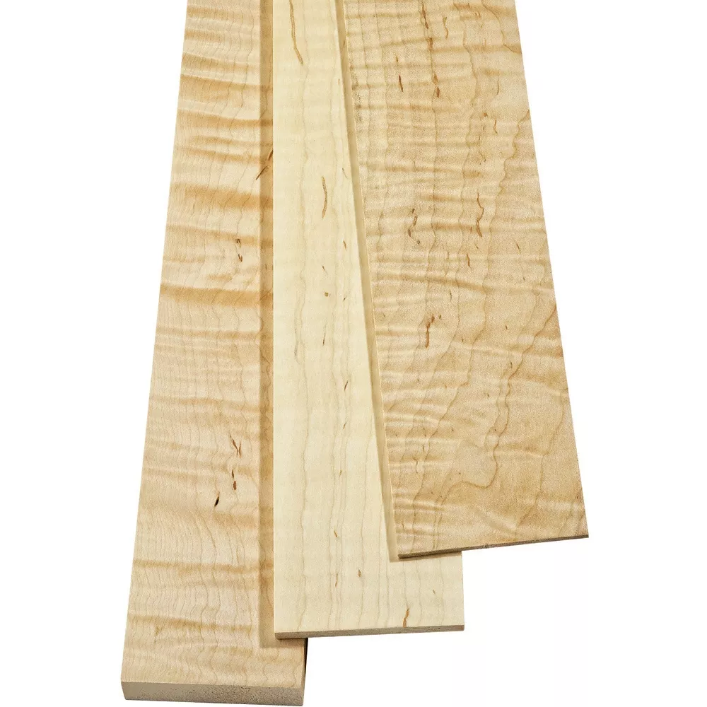 Curly Maple by the Piece-1/8" Thickness