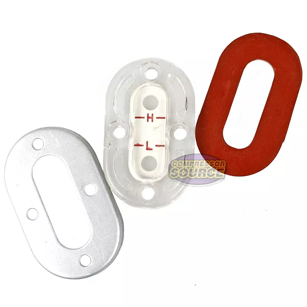 Curtis Oil Level Gauge Cover and Seal Combo 70124-57700 Compressor Sig