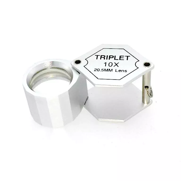 Decoze Loupe- 10X Hex Faceted