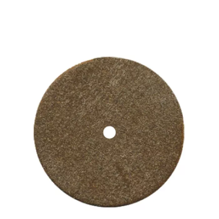Dedeco Classic Rubber Brown Lathe Wheel 4"