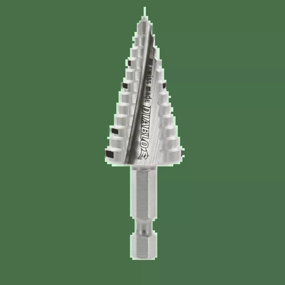 Diablo Tools DSD0875S12 3/8 in. - 7/8 in. Impact Step Drill Bit (12 Steps)