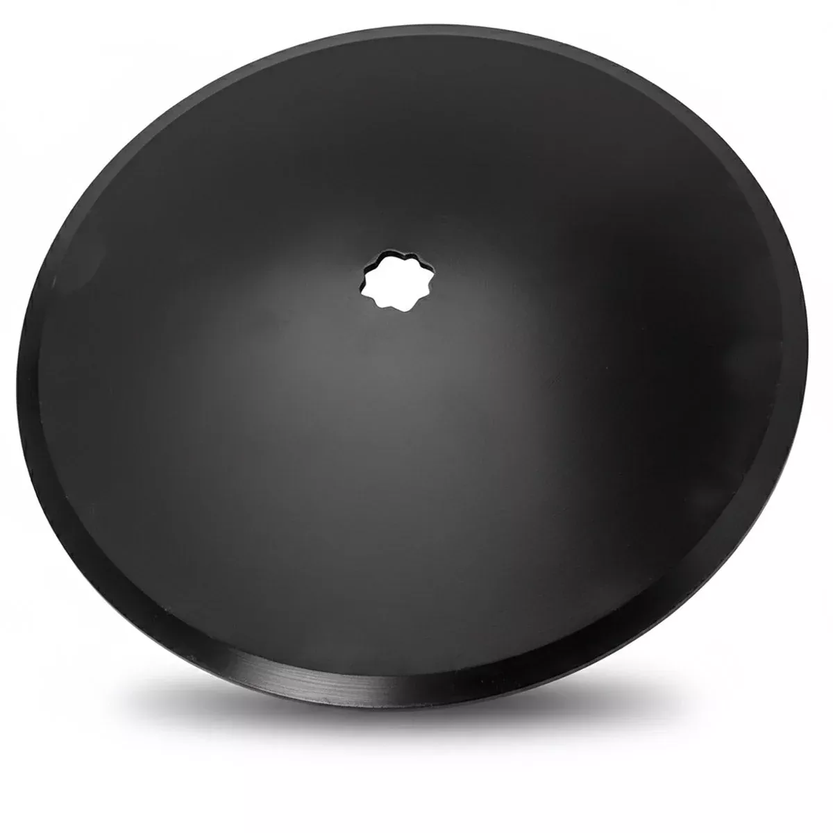 Disc Blade - 16" x 11 Gauge, Smooth, 1" Square x 1-1/8" Square Axle