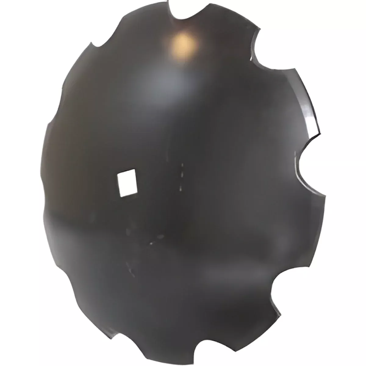 Disc Blade - 18" x 3/16", Notched, 1-1/8" Square x 1-1/4" Square Axle