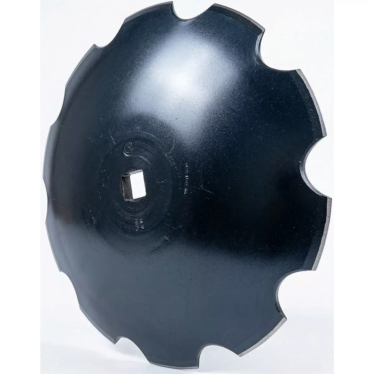 Disc Blade - 22" x 7 Gauge, Notched, 1-1/8" Square x 1-1/4" Square Axle