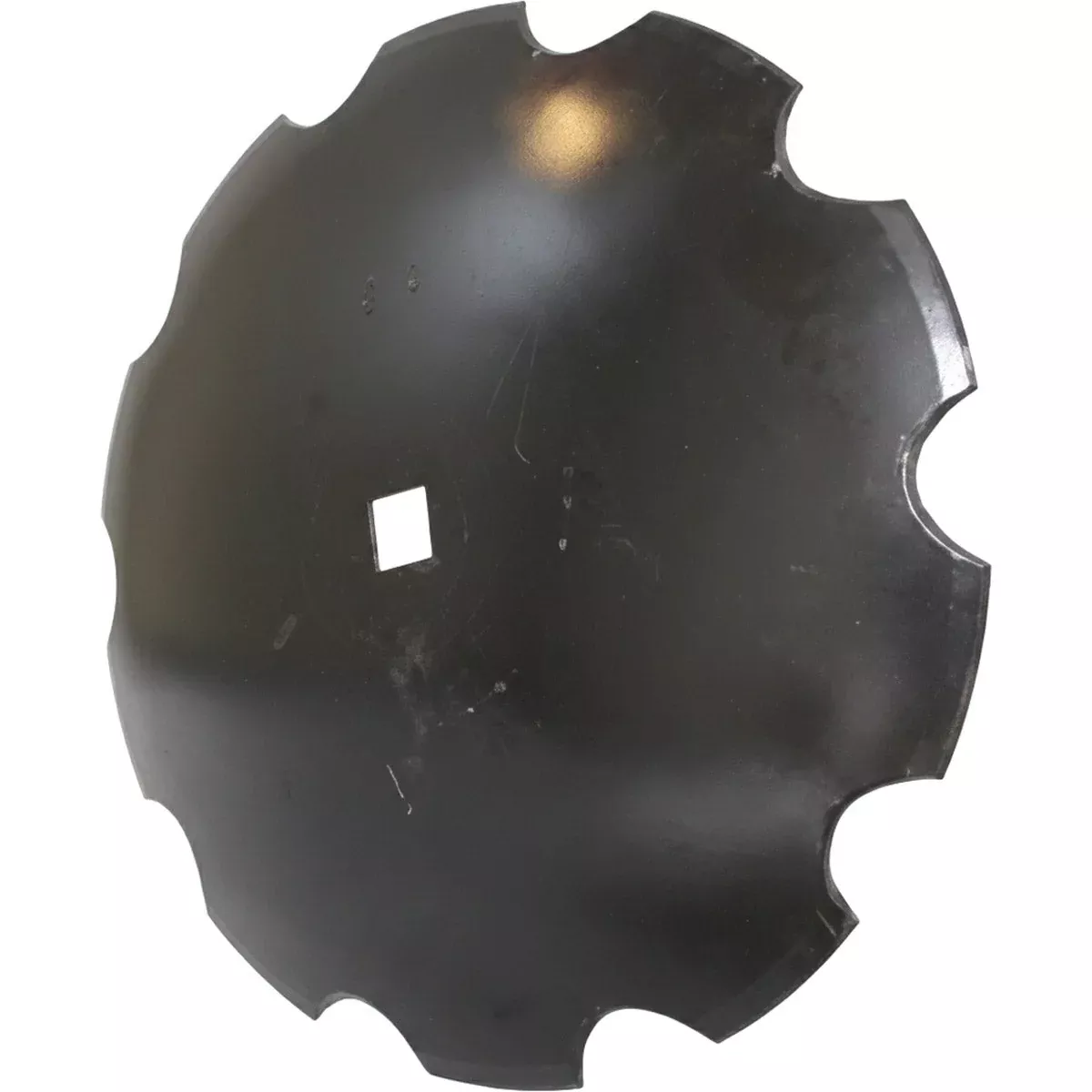 Disc Blade - 28" x 8MM, Notched, 1-1/2" Square x 1-5/8" Round