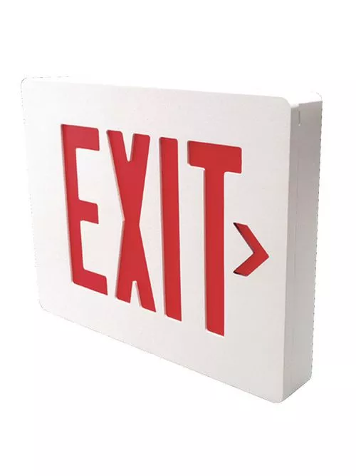DUAL SEDGBNE EXIT SIGN DBL GR LTRS
