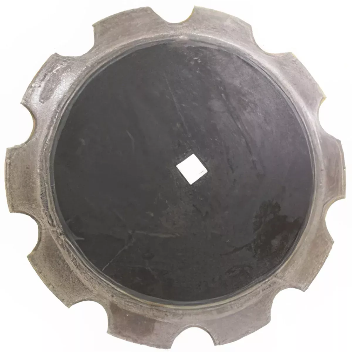 Durafaced Disc Blade - 26" x 1/4", Notched, 1-1/8" Square x 1-1/4" Square Axle