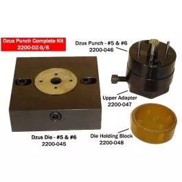 Dzus Punch Complete Kit