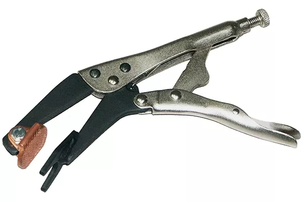 Easy plugwelding with copper alloy backing for smoother, stronger welds.