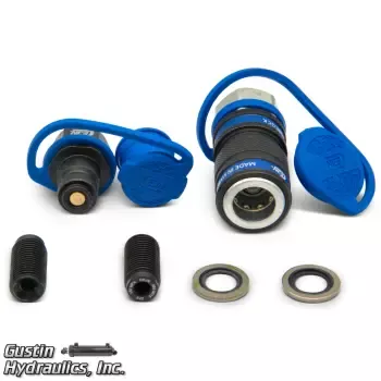 Enerpac-BW150AW-Coupler Set, w/ Adapters (2), Tredos (2) & Dust Caps, 1500 bar