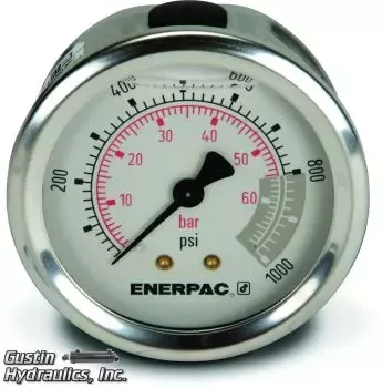 Enerpac-G2531R-2-1/2" Gauge, 0-1000 PSI