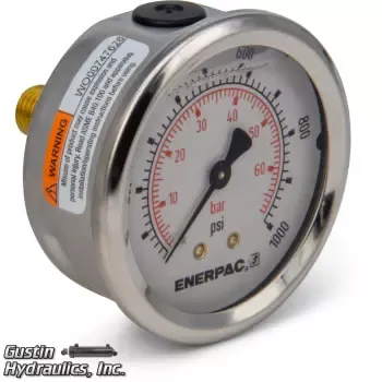 Enerpac-G2534R-2-1/2" Gauge, 0-6000 PSI
