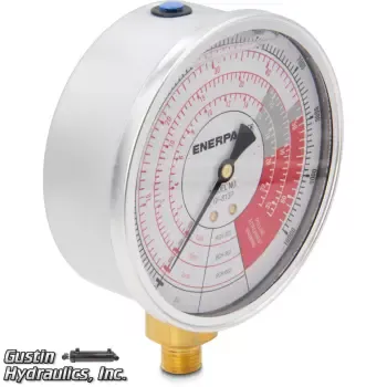 Enerpac GF-813P Gauge, Liquid Filled, PSI/lbs.