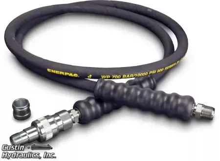 Enerpac-HA-9203B-3' Hose, w/ A-604, 3/8" NPTF, .25" I.D.