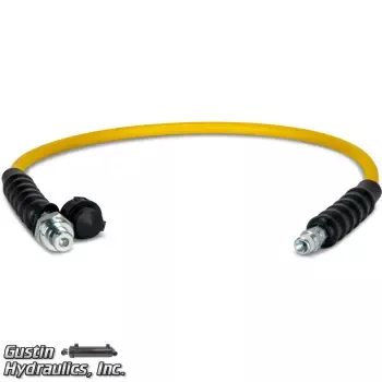 Enerpac-HC-7203-3' Hose, w/ CH-604, 3/8" NPTF, .25" I.D.