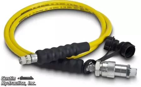 Enerpac-HC-7203B-3' Hose, w/ C-604, 3/8" NPTF, .25" I.D.