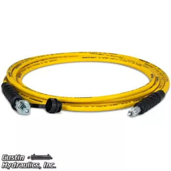 Enerpac-HC-7220-20' Hose, w/ CH-604, 3/8" NPTF, .25" I.D.