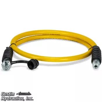 Enerpac-HC-9203-3' Hose, w/ CH-604, 3/8" NPTF, .25" I.D.