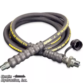 Enerpac-HC-9310-10' Hose, w/ CH-604, 3/8" NPTF, .38" I.D.